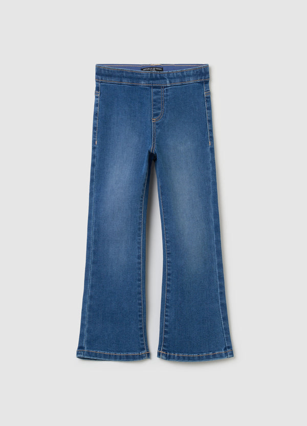 Ovs Flare-Fit Jeggings With Pockets