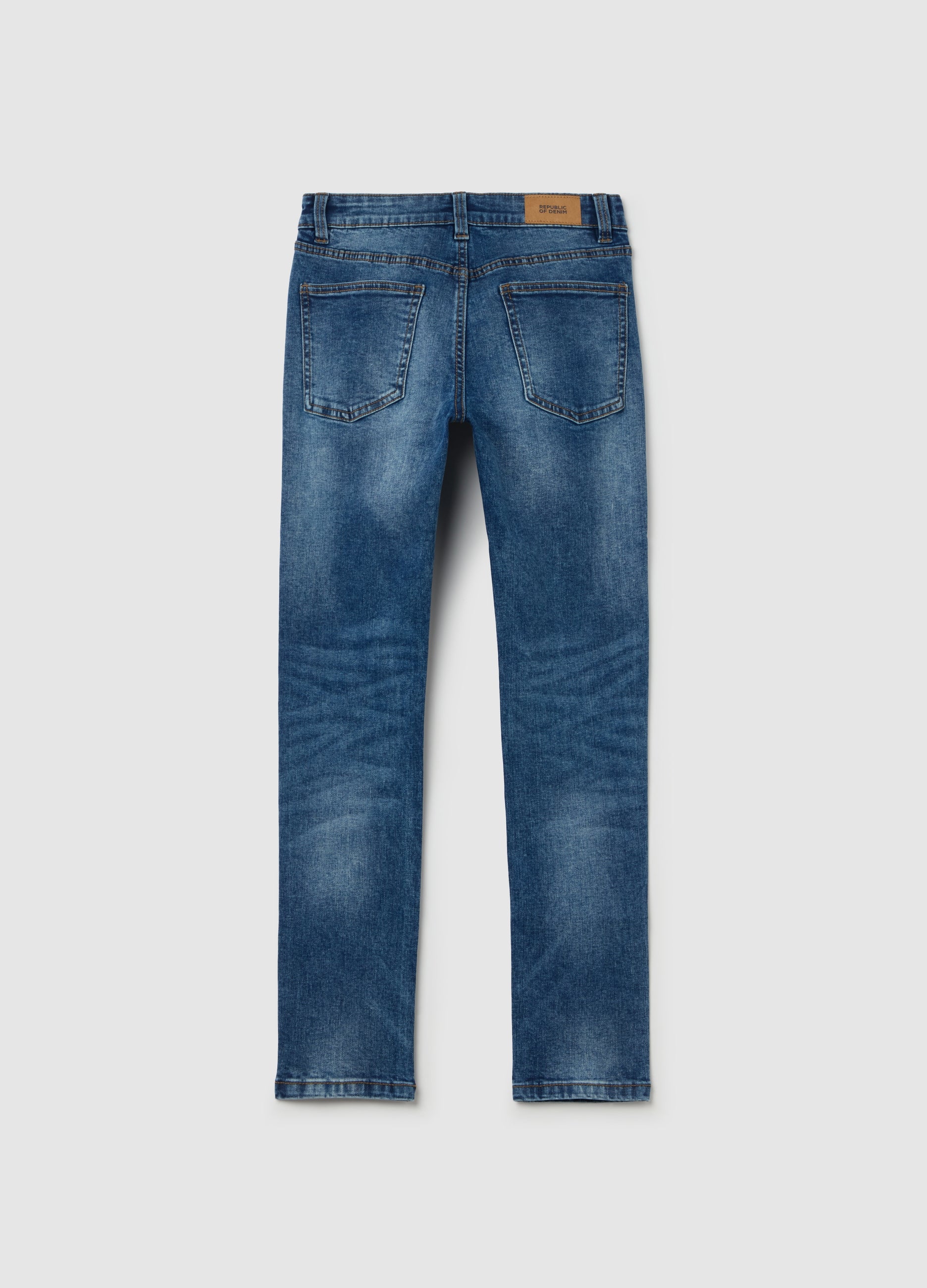 Ovs Slim-Fit Jeans With Five Pockets