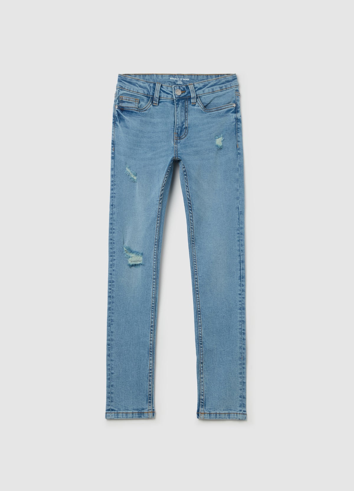 Ovs Slim-Fit Jeans With Five Pockets
