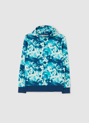 Ovs Tie Dye Sweatshirt In French Terry With Hood