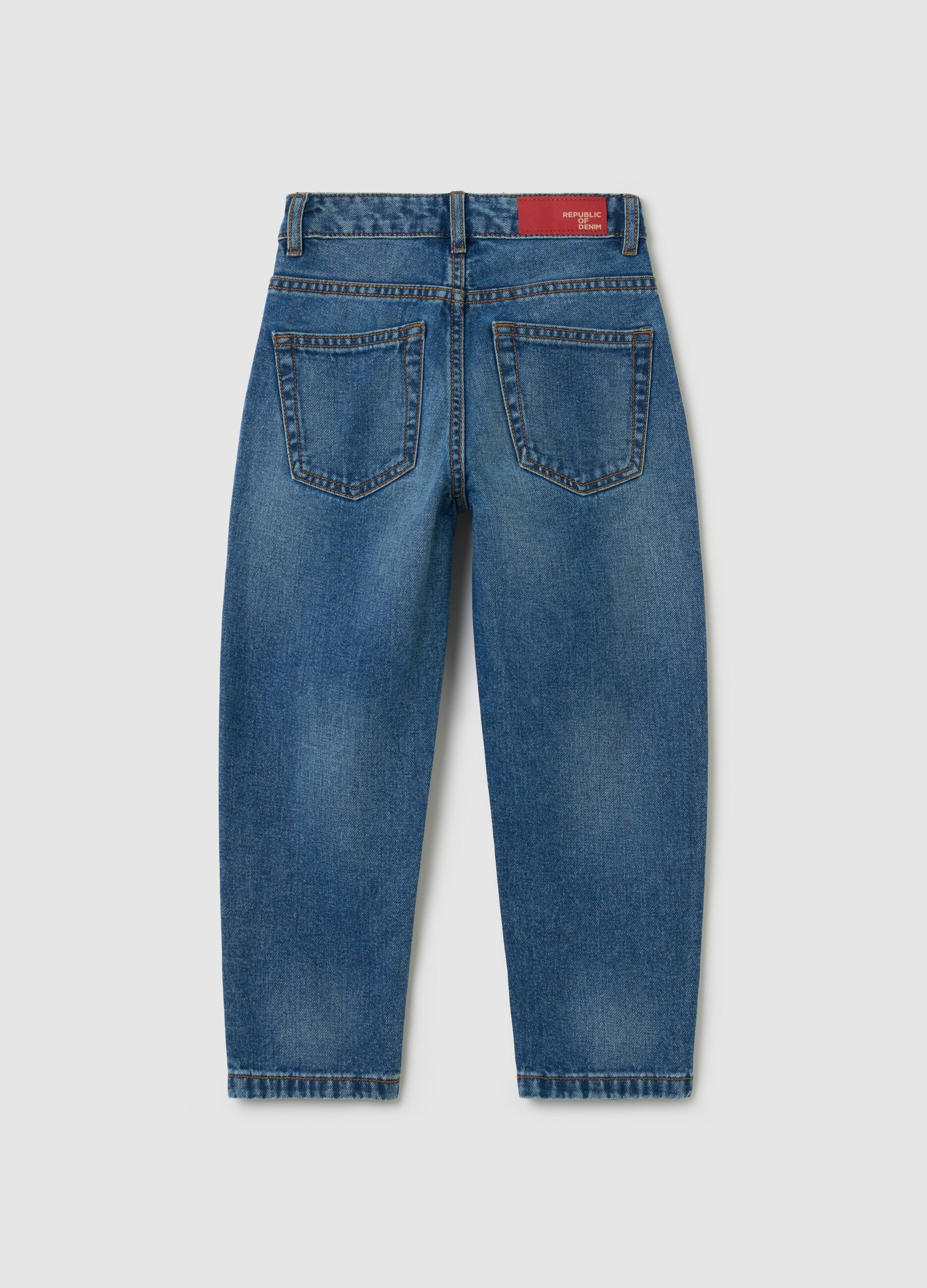 Ovs Loose-Fit Jeans With Five Pockets