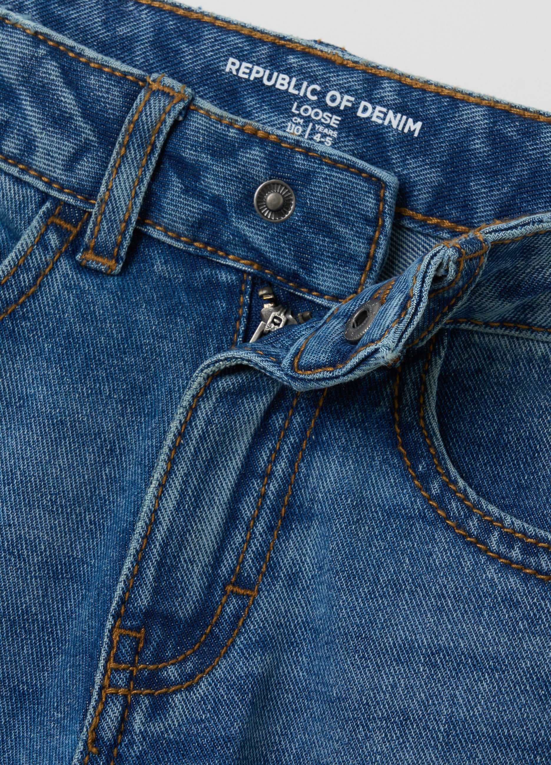 Ovs Loose-Fit Jeans With Five Pockets