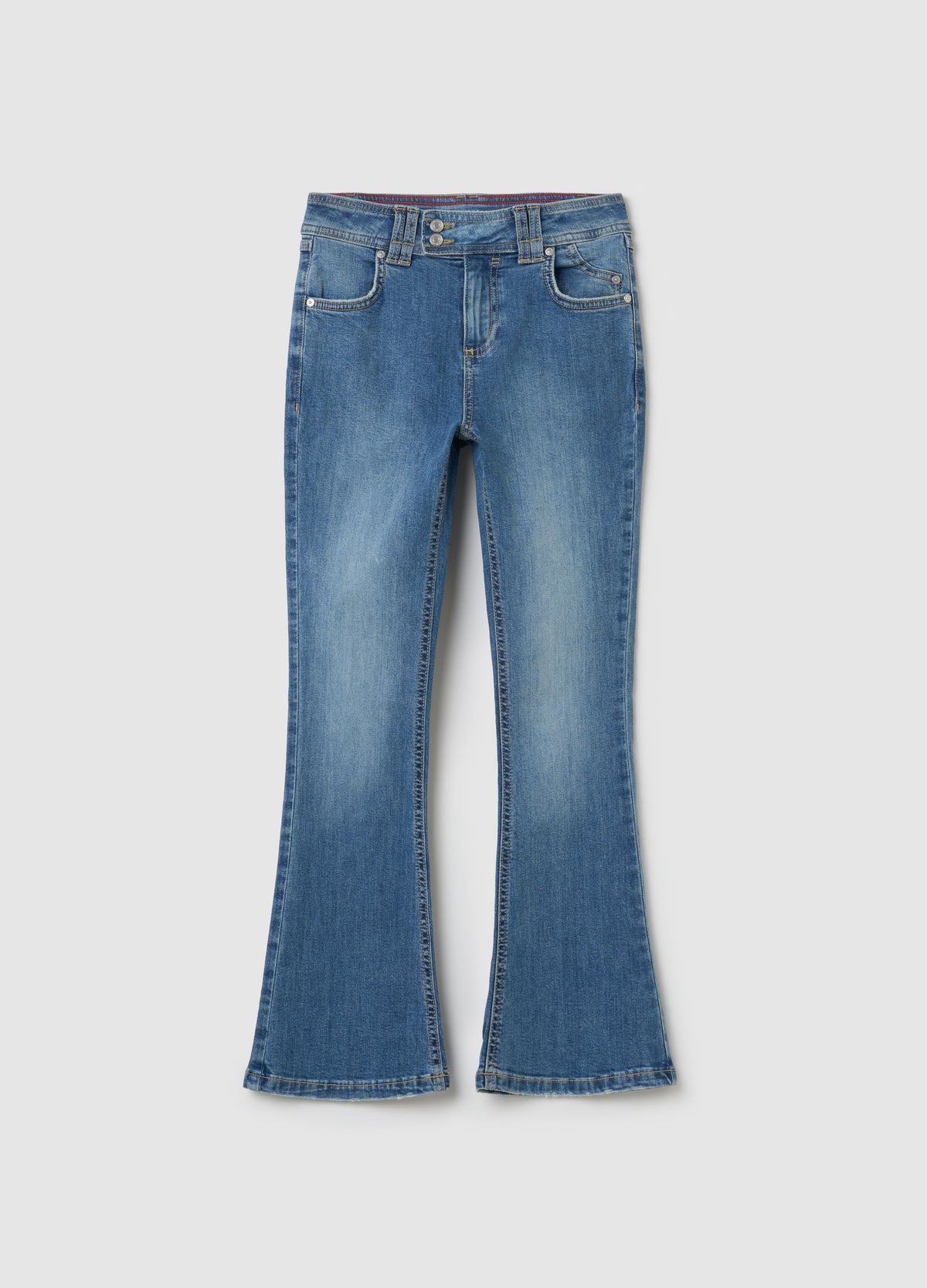 Ovs Bootcut Jeans With Pockets