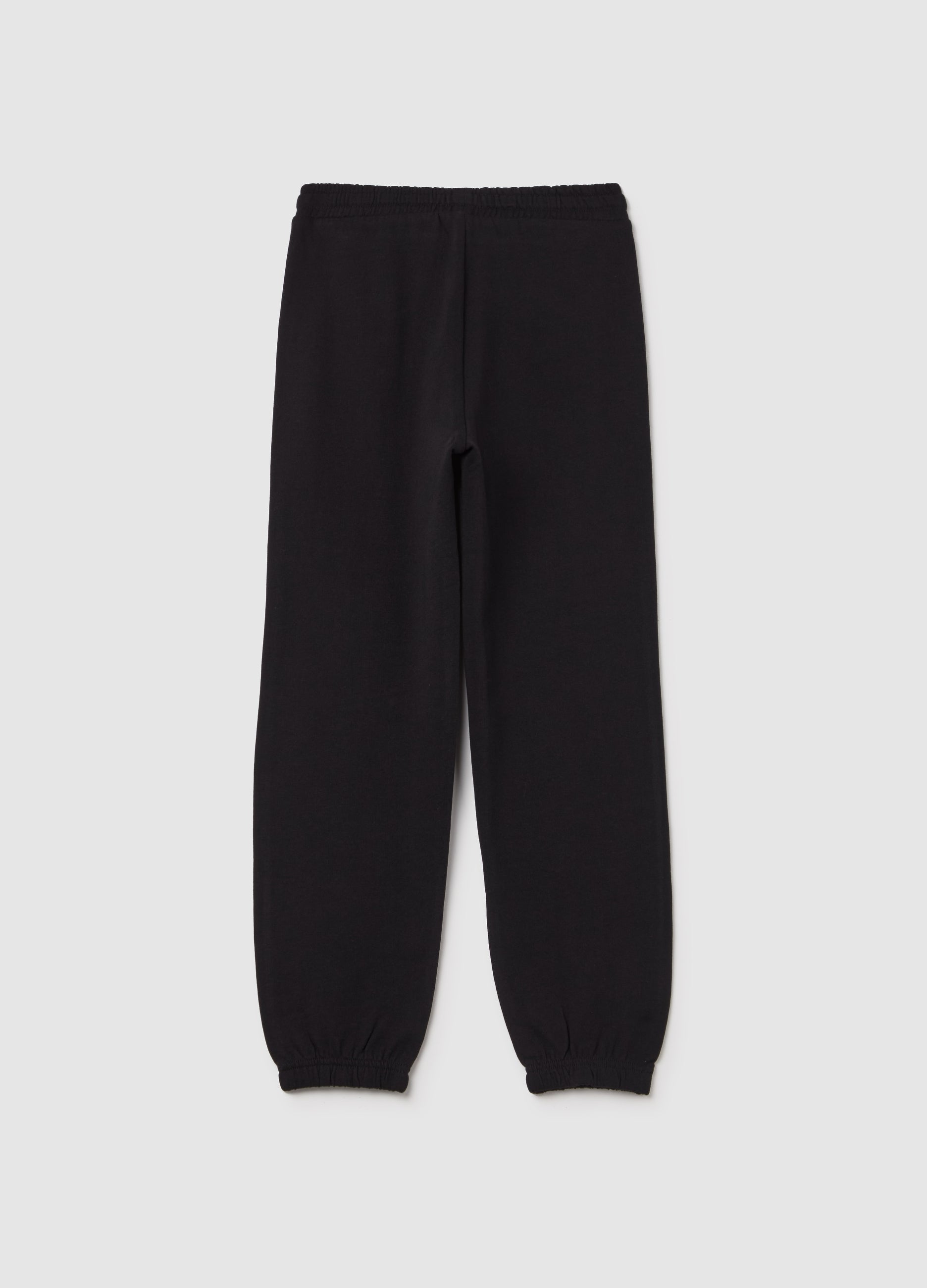 Ovs Joggers With Drawstring And ''Cambridge� Print