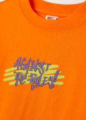 Cotton T-Shirt With Tom & Jerry Print