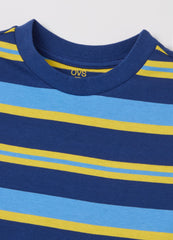 Ovs Long-Sleeved T-Shirt In Striped Cotton.