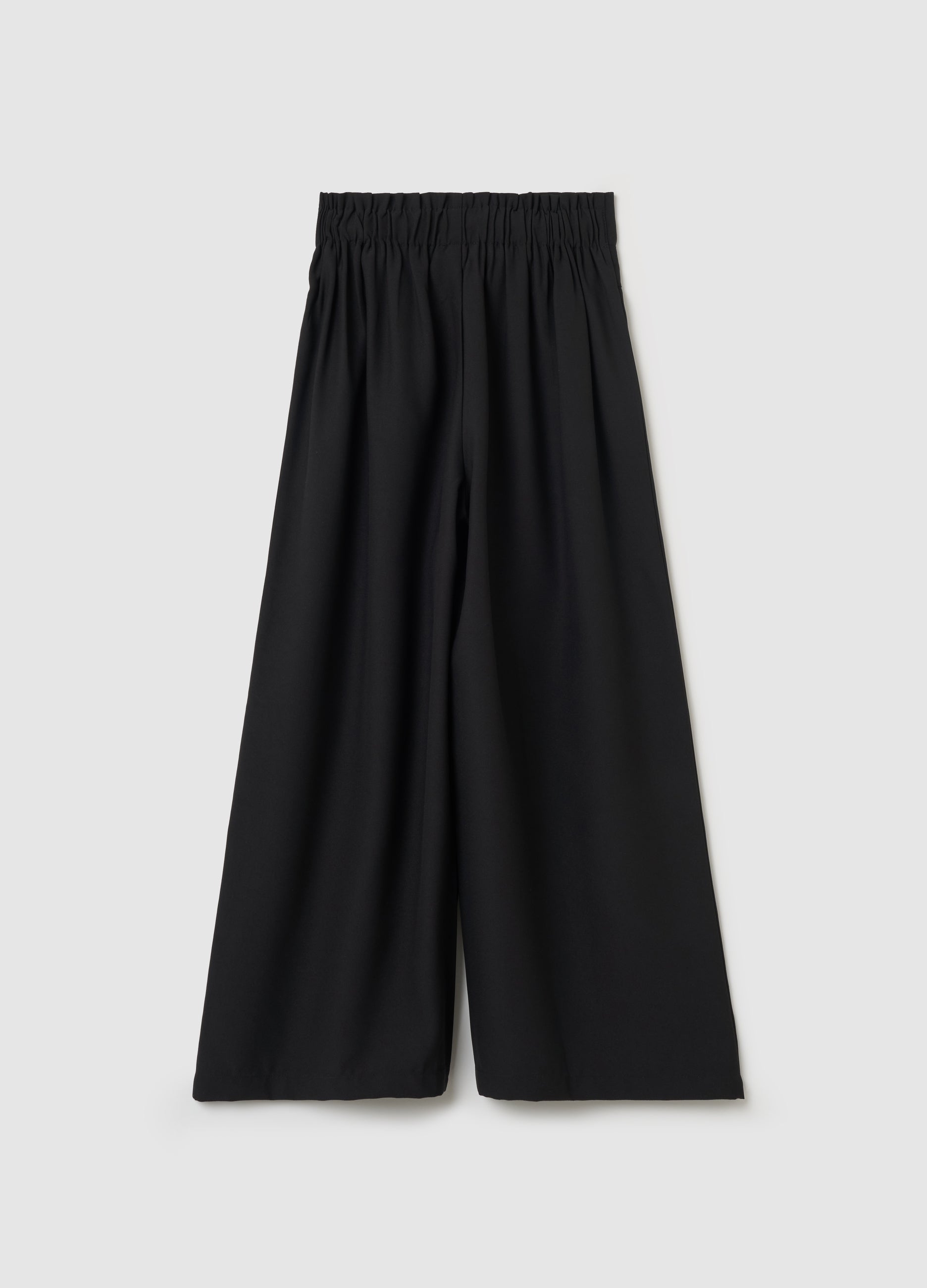Ovs Wide-Leg Trousers With Belt