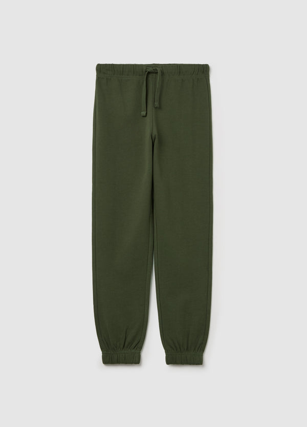 Ovs Cotton Joggers With Drawstring