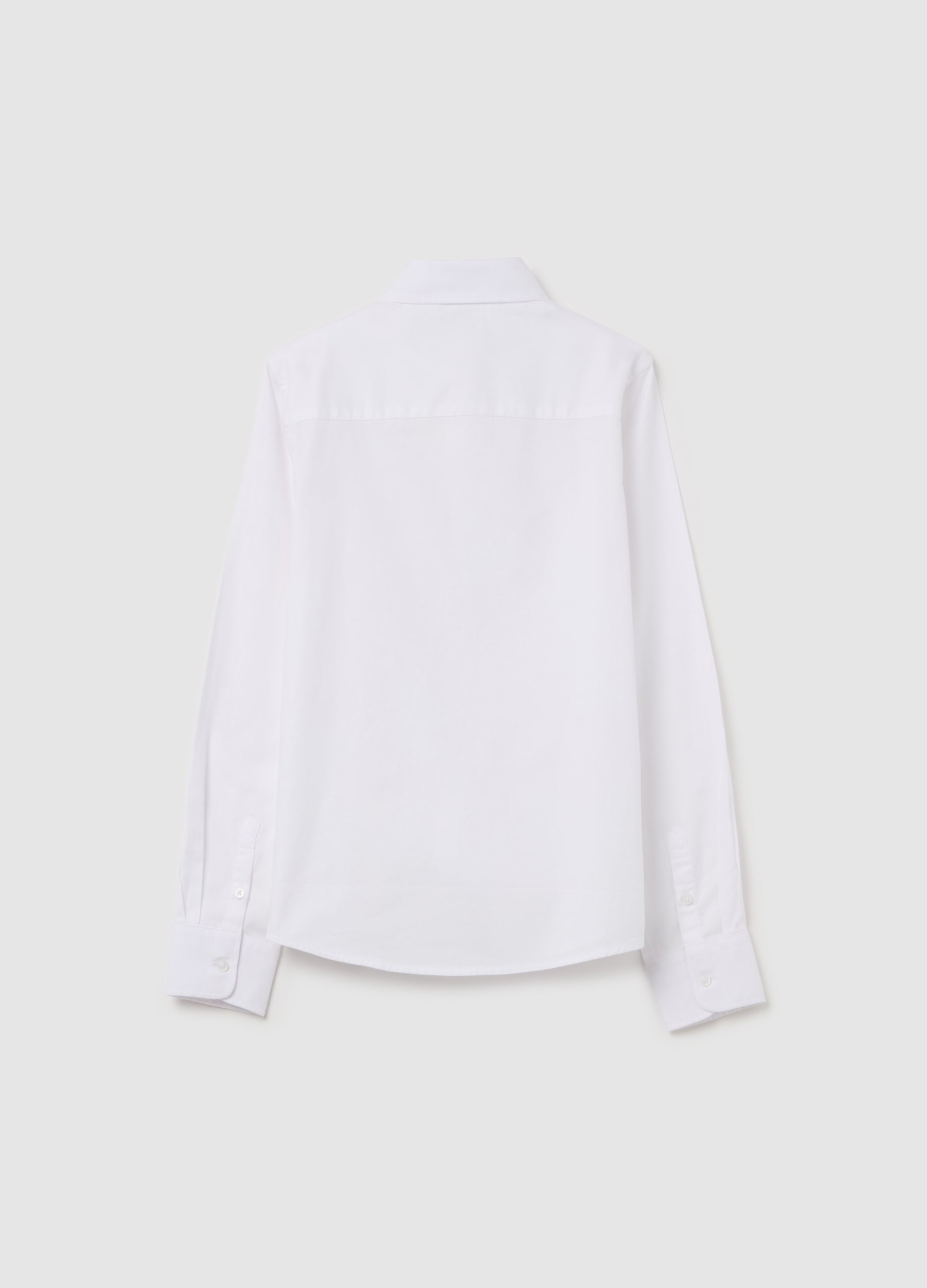Ovs Shirt In Solid Colour Cotton