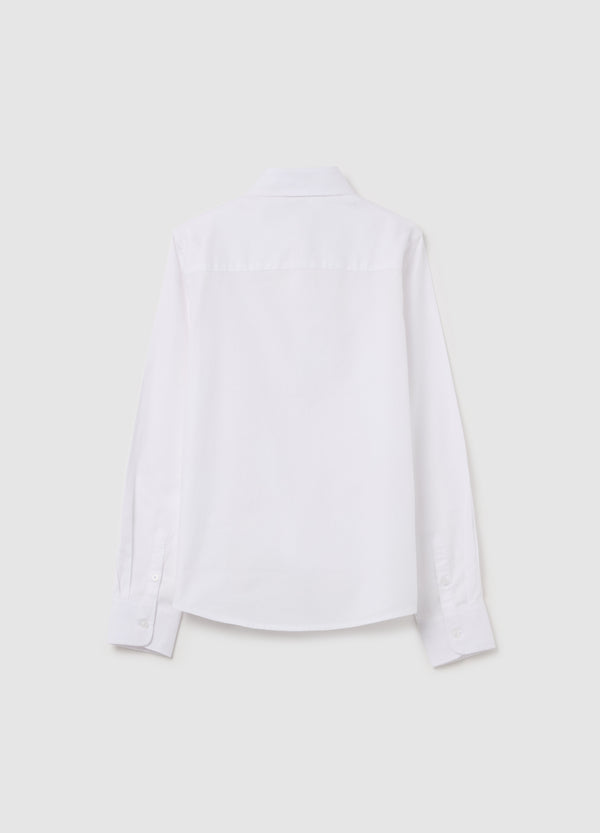Ovs Shirt In Solid Colour Cotton