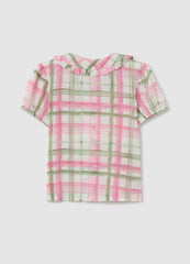 Ovs Short-Sleeved Shirt With Check Pattern