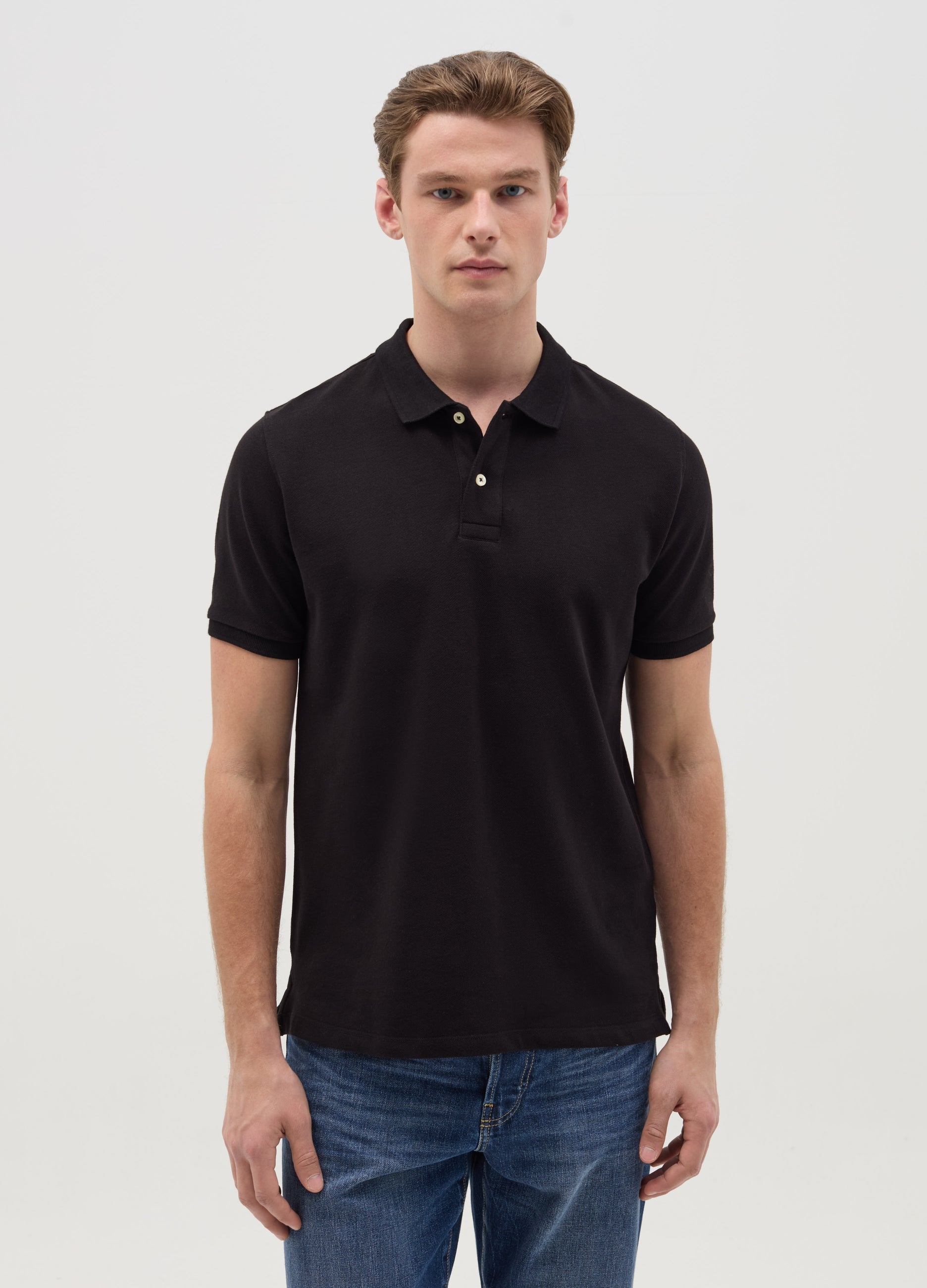 Polo Shirt In Organic Cotton Piquet