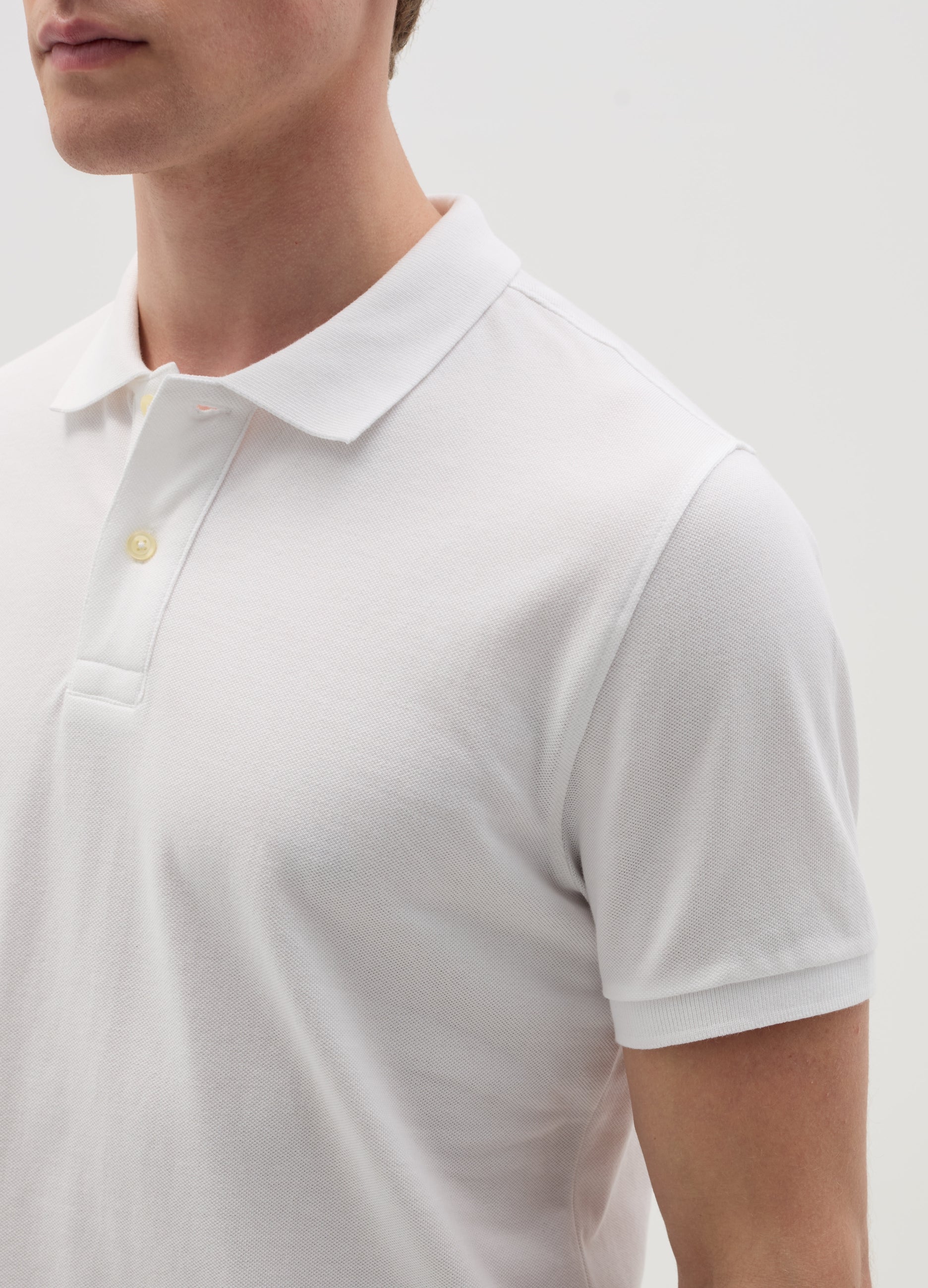 Polo Shirt In Organic Cotton Piquet