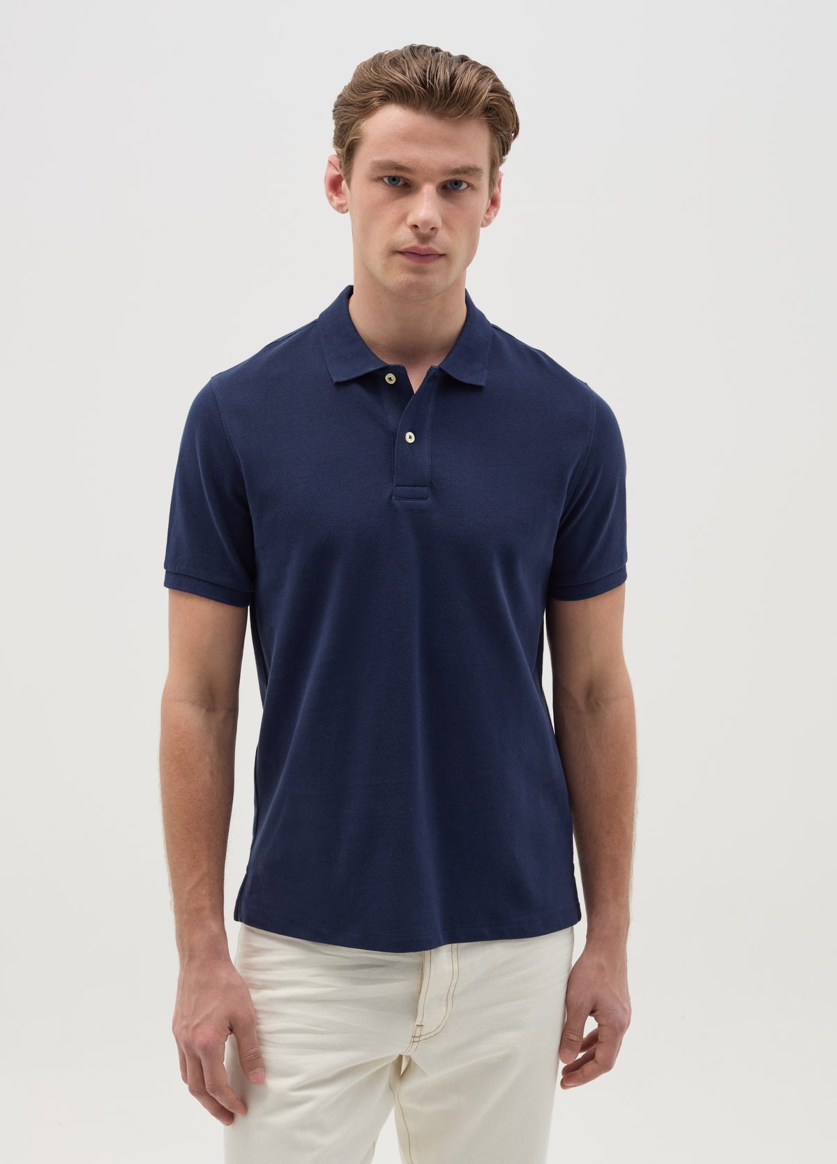 Polo Shirt In Organic Cotton Piquet