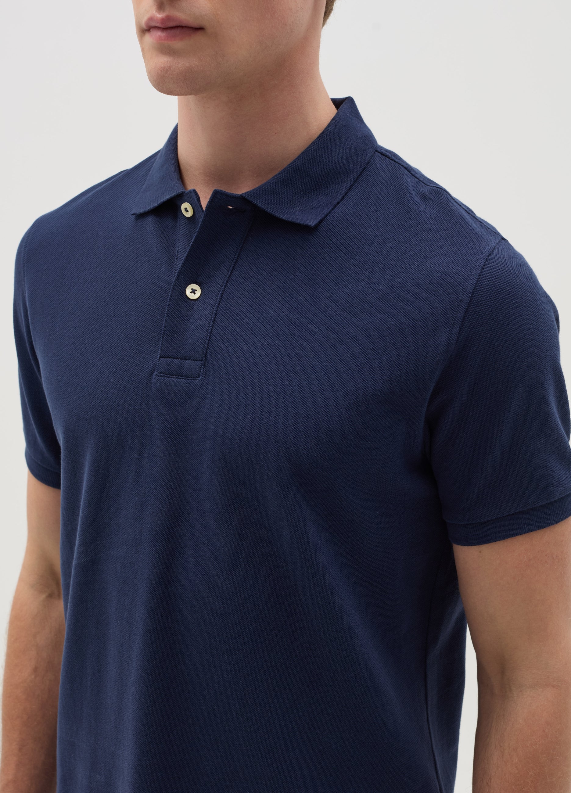 Polo Shirt In Organic Cotton Piquet