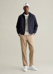 Ovs Full-Zip Bomber Jacket With High Neck