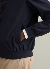 Ovs Full-Zip Bomber Jacket With High Neck