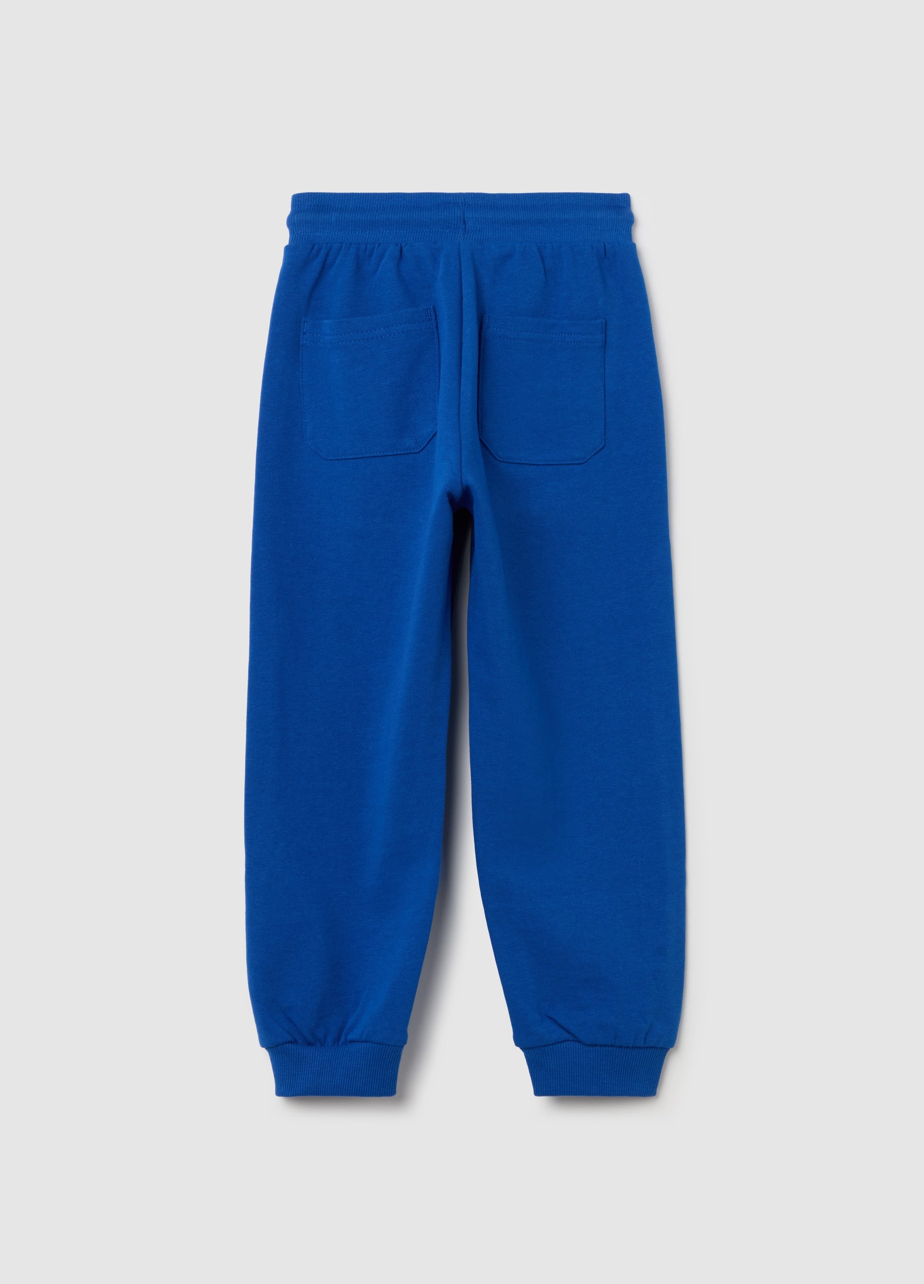 Joggers With Drawstring And Sonic Print