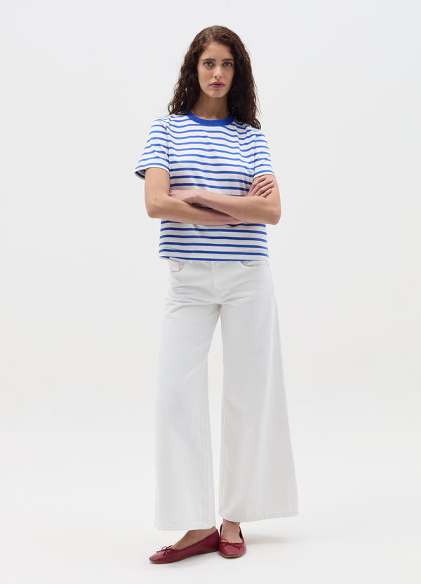 Ovs T-Shirt With Horizontal Stripes
