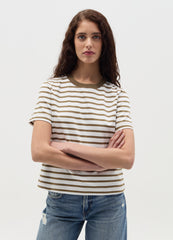 T-Shirt With Horizontal Stripes