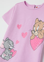 Ovs Jogging Set With Jerry Print