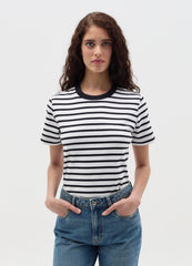 T-Shirt With Horizontal Stripes