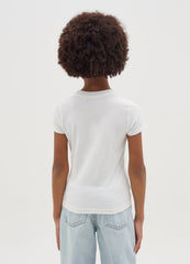Ovs Stretch Cotton T-Shirt With ''Shoreditch'' Print And Heart