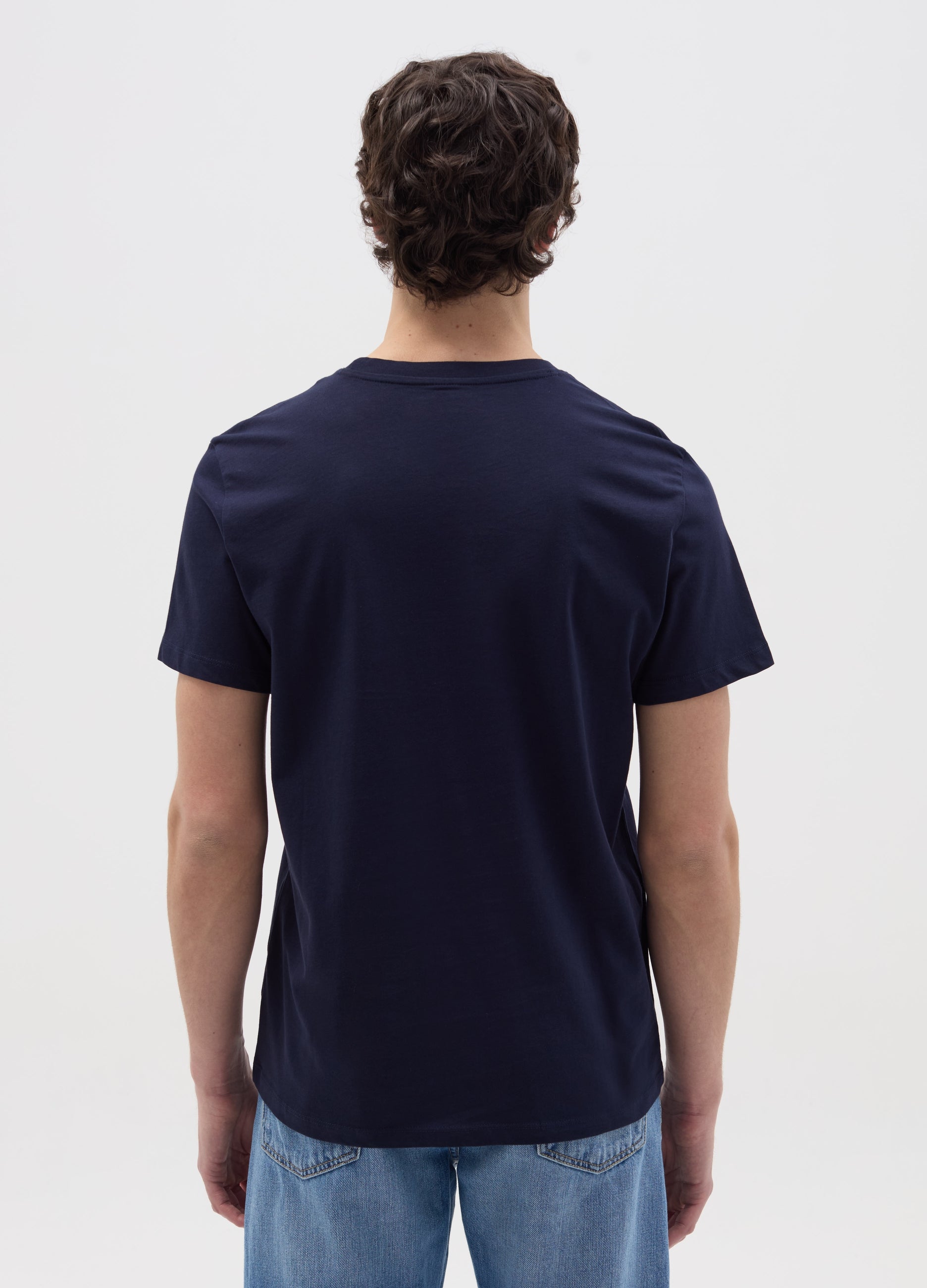 Relaxed-Fit T-Shirt With Round Neck