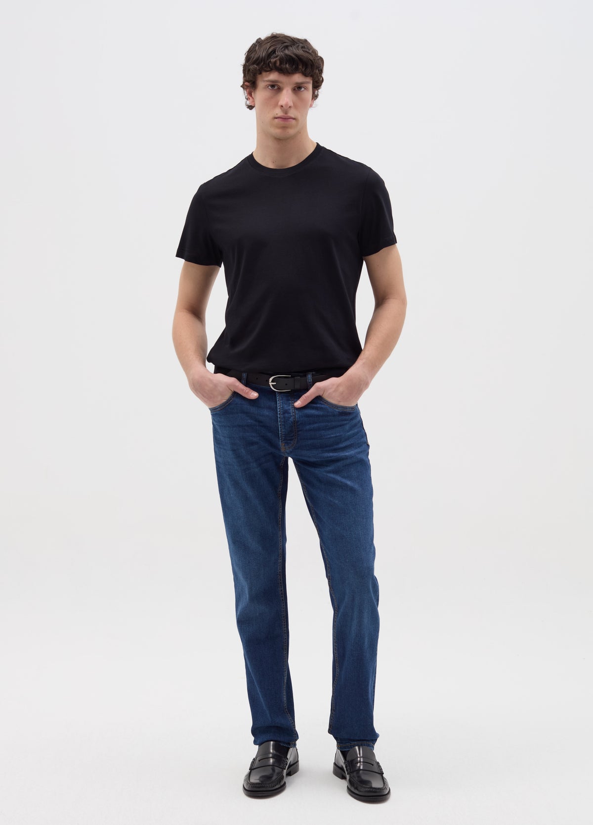 Relaxed-Fit T-Shirt With Round Neck