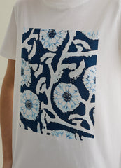 Ovs White T-Shirt With Short Sleeves And Print