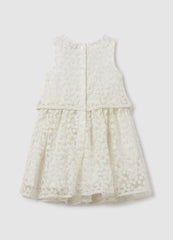 Ovs Sleeveless Dress With Flowers Embroidery