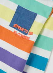 Long-Sleeved T-Shirt With Striped Pattern