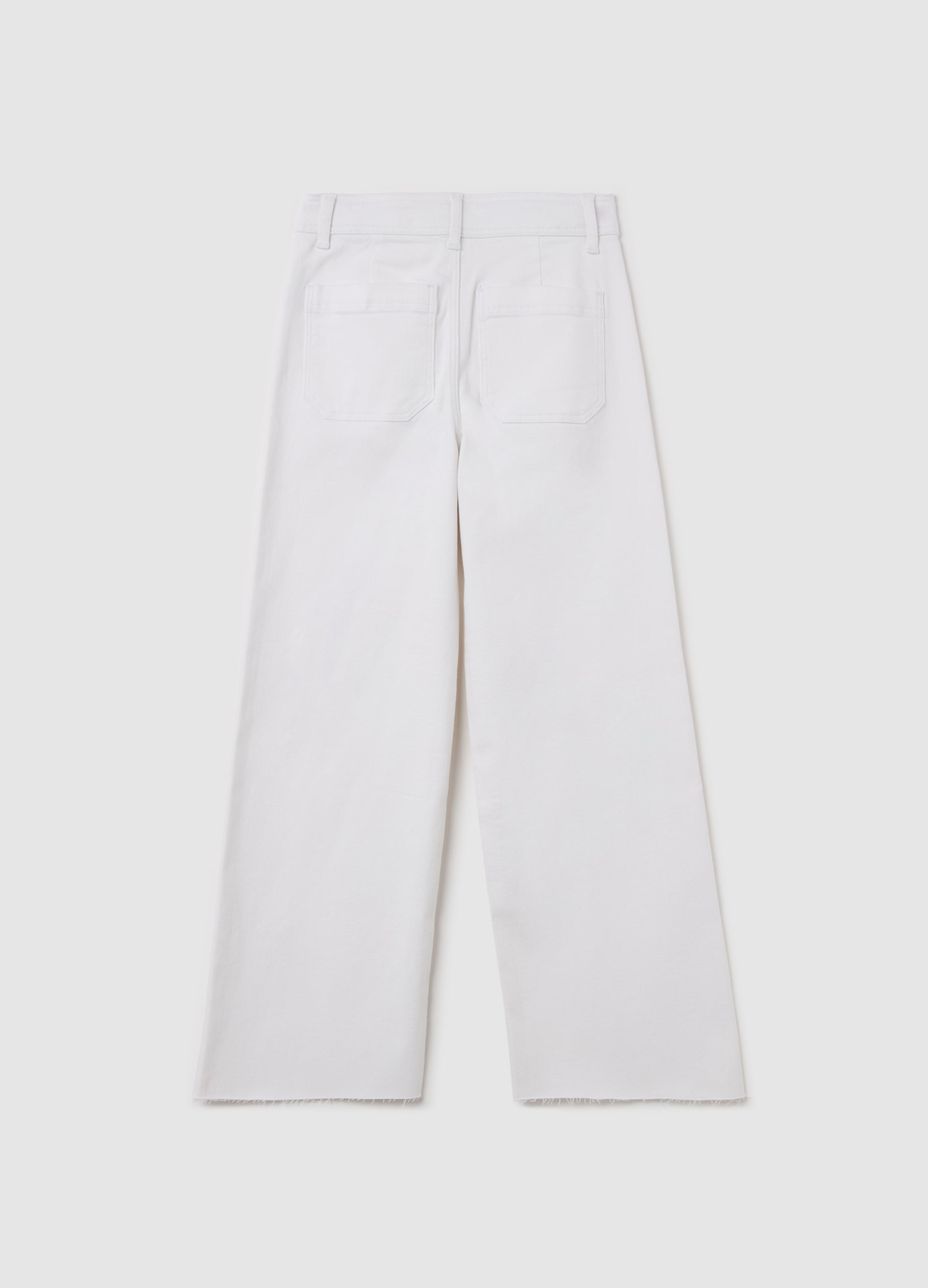 Ovs Wide-Leg Trousers With Pockets