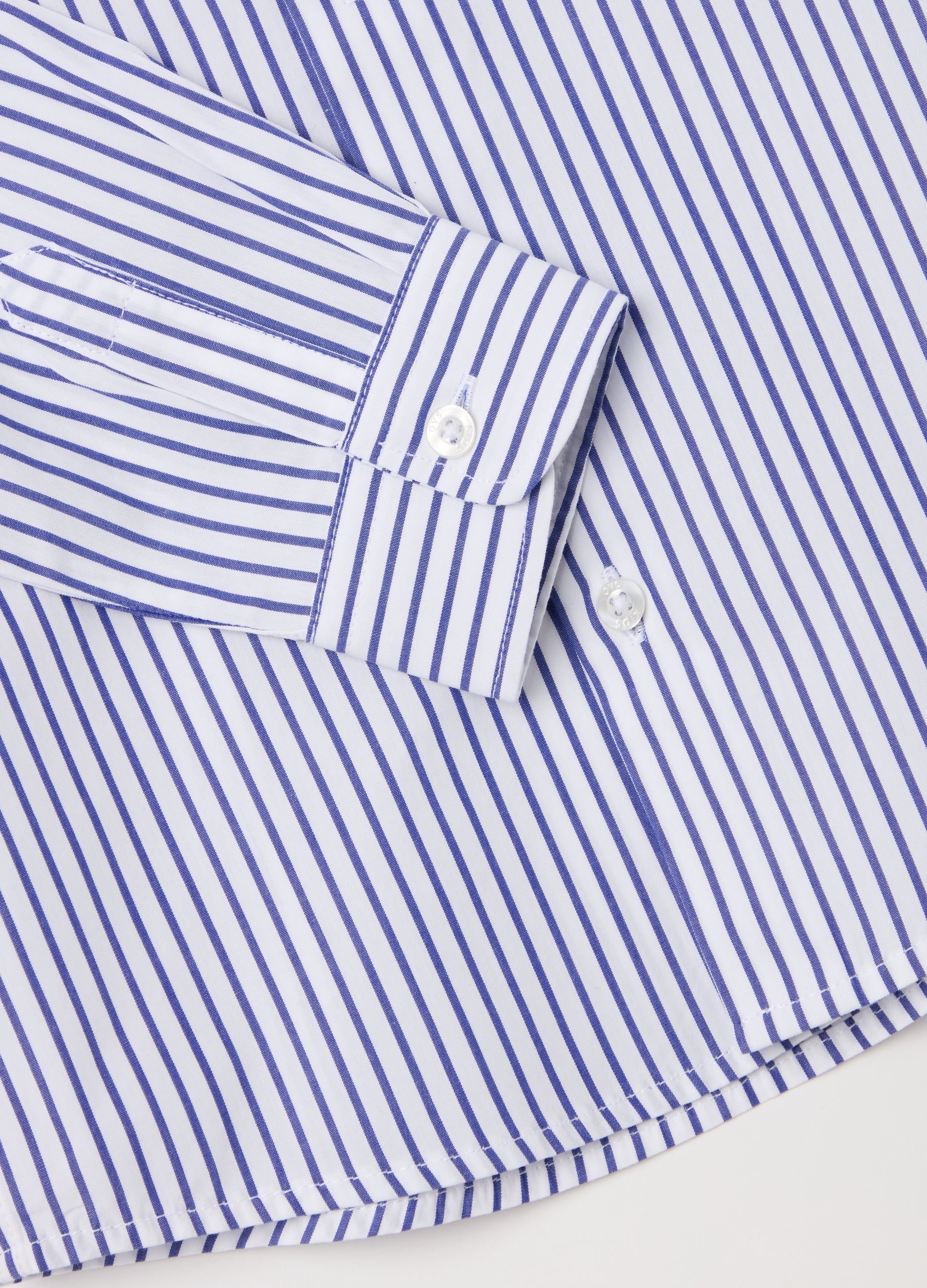 Ovs Striped Cotton Shirt