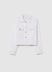 Ovs Cropped-Fit Denim Jacket