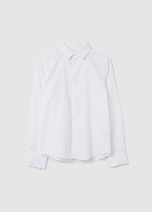 Ovs Shirt In Solid Colour Cotton