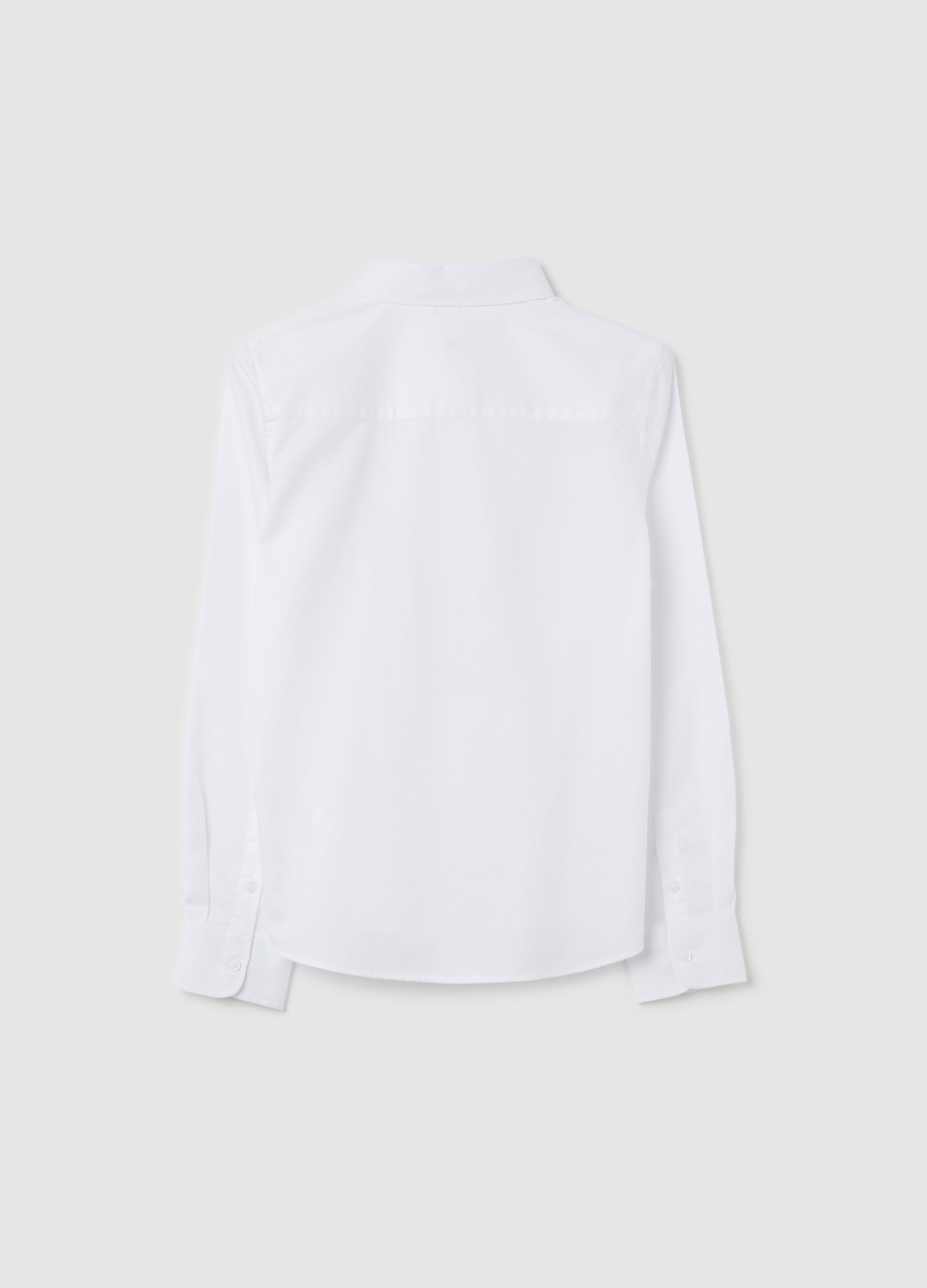 Ovs Shirt In Solid Colour Cotton
