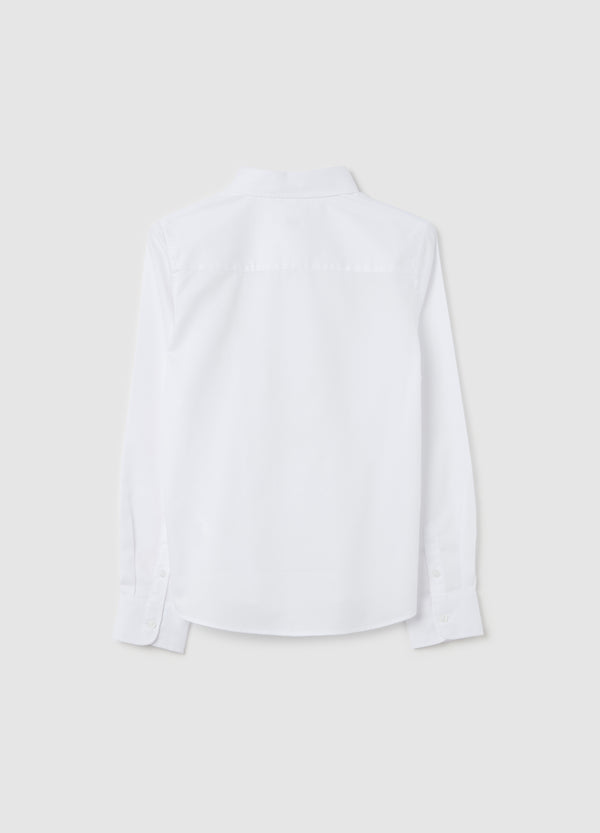 Ovs Shirt In Solid Colour Cotton
