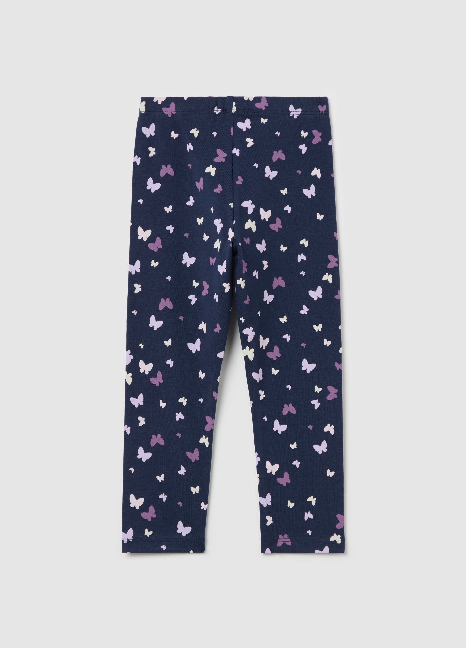 Ovs Three-Quarter Leggings In Stretch Cotton