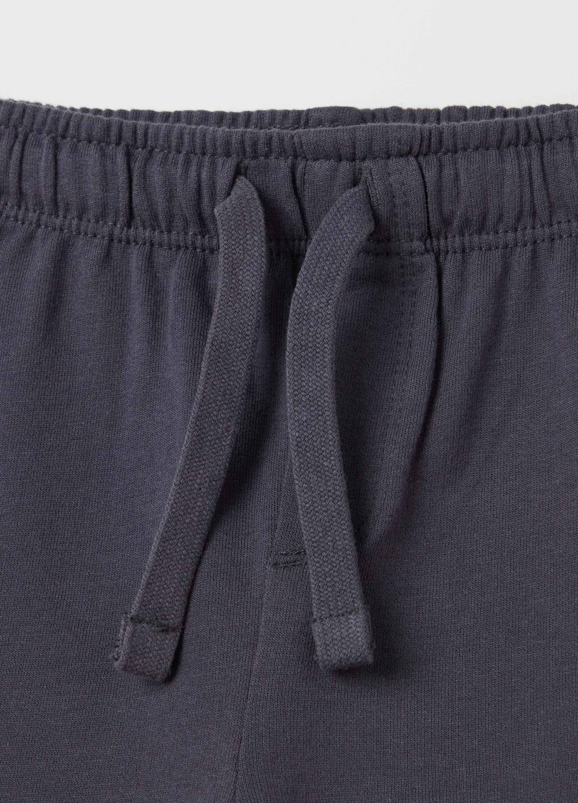 Cotton Bermuda Shorts With Drawstring