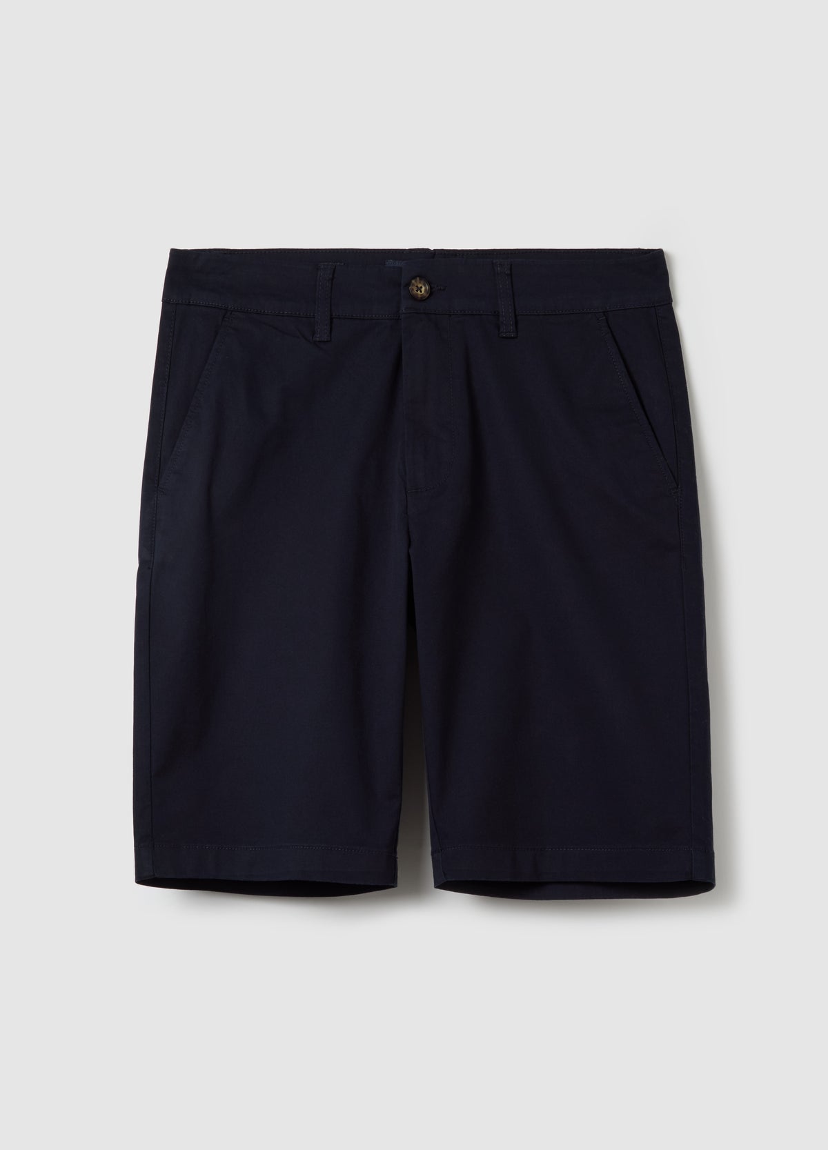 Stretch cotton chino Bermuda shorts