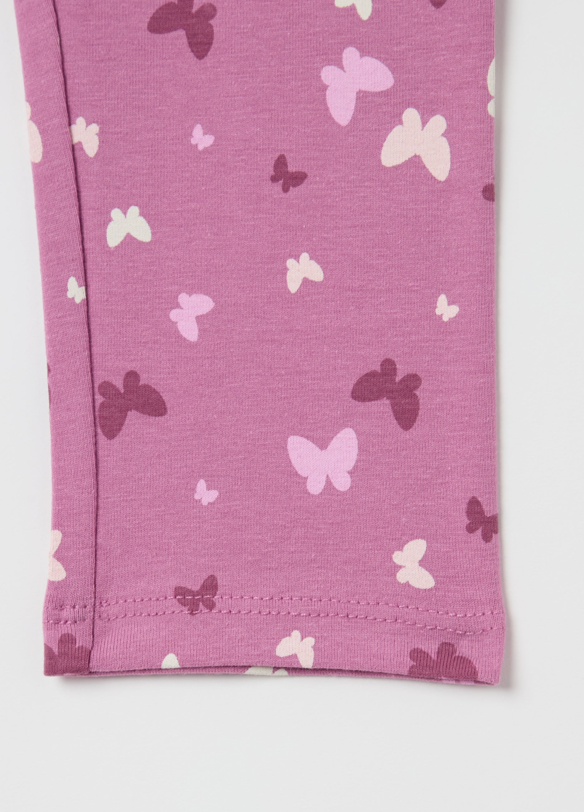 Ovs Three-Quarter Leggings In Stretch Cotton