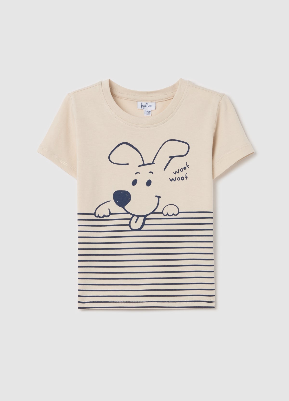 Ovs Cotton T-Shirt With Print