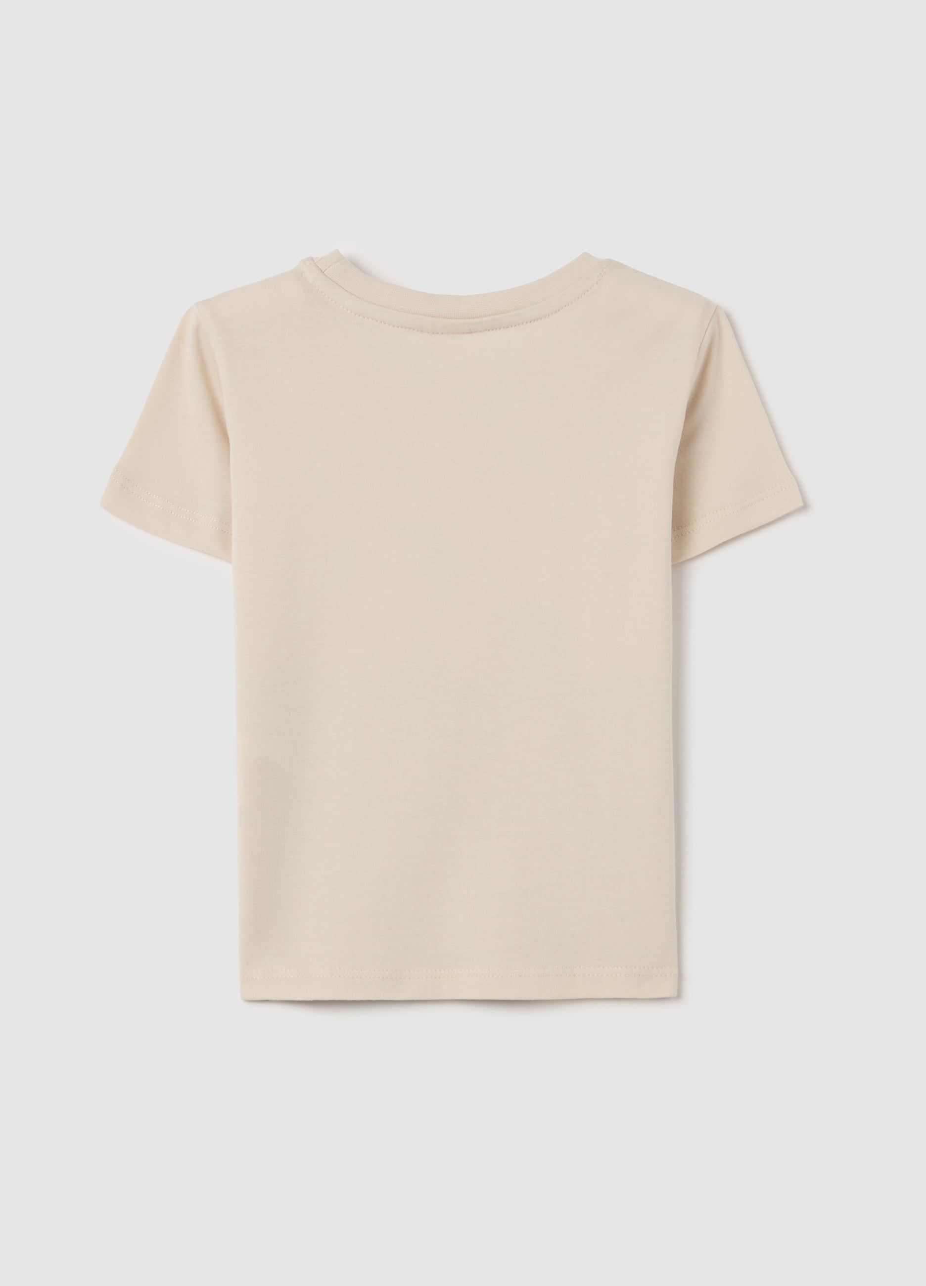 Ovs Cotton T-Shirt With Print