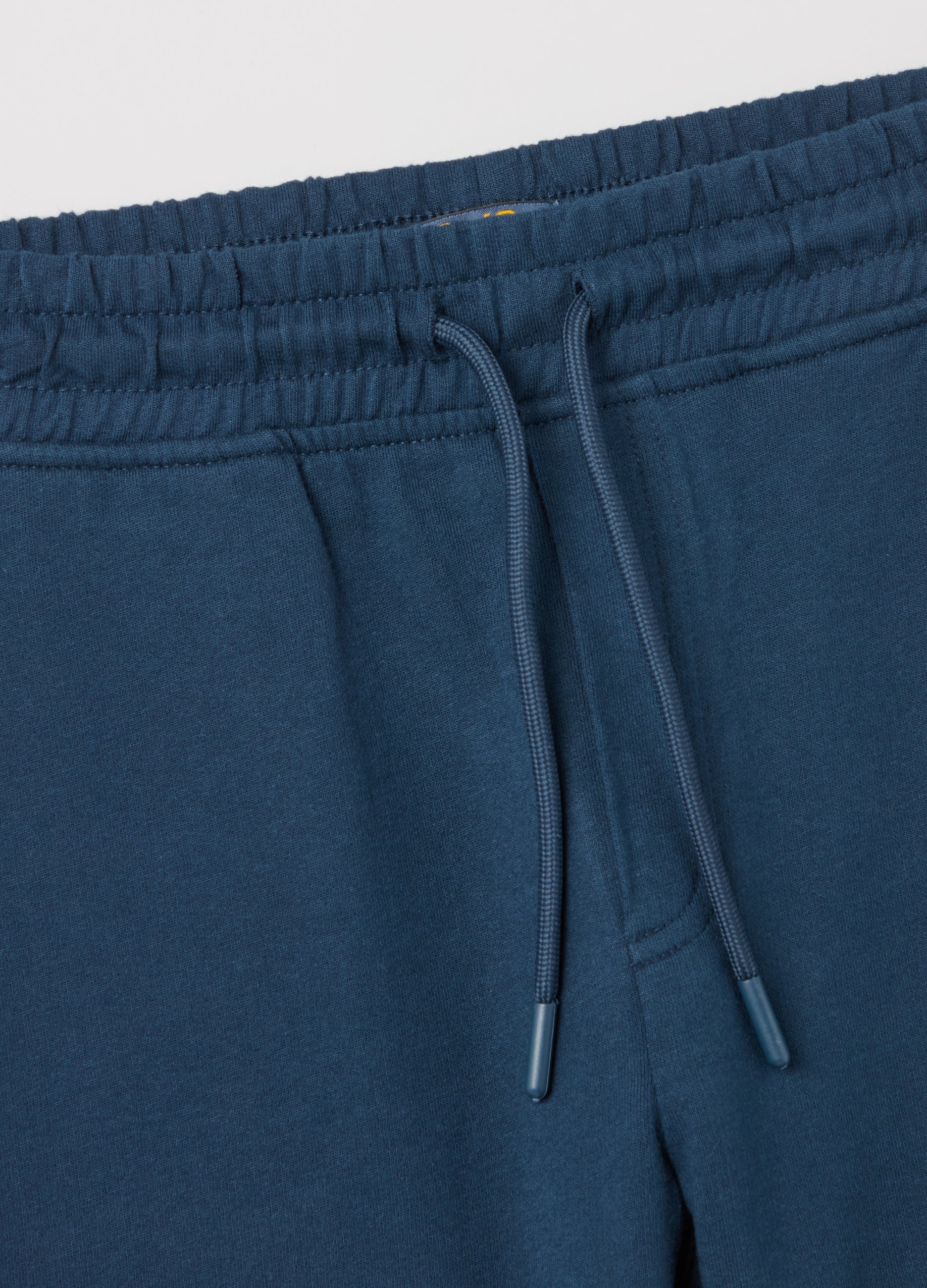 Ovs Cotton Bermuda Shorts With Drawstring