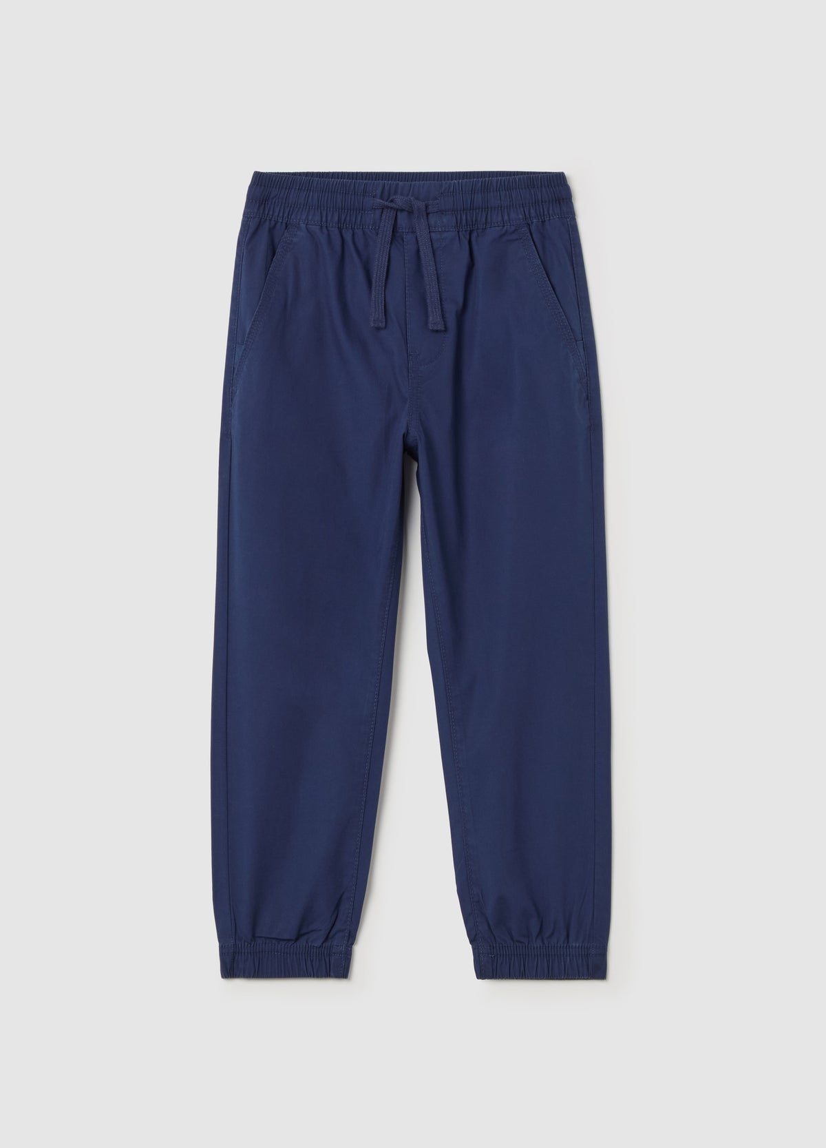 Ovs Poplin Joggers With Drawstring