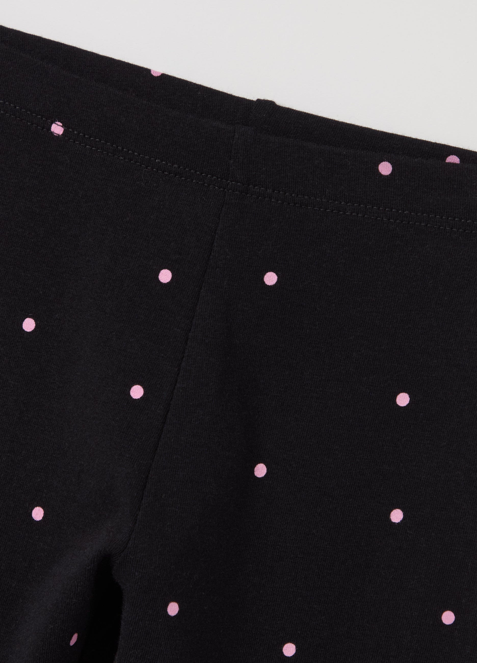 Ovs Jogging Set With Minnie Mouse Print And Micro Polka Dots