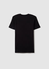 Ovs Cotton T-Shirt With ''Take The Risk'' Print