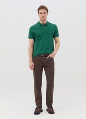 Organic Cotton Regular-Fit Polo Shirt