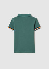 Ovs Piquet Polo Shirt With Puppy Print
